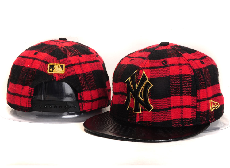 MLB New York Yankees NE Snapback Hat #120